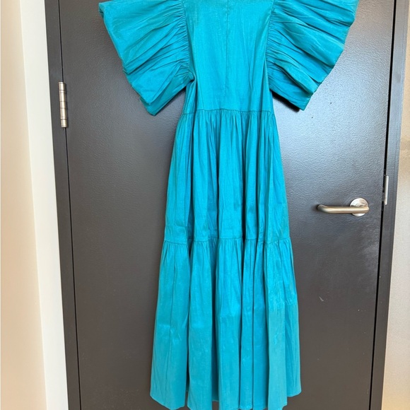 Caroline Bosmans NWT size  14 youth NWT Puff Sleeve shiny teddy bear ultra lux. - Picture 10 of 16